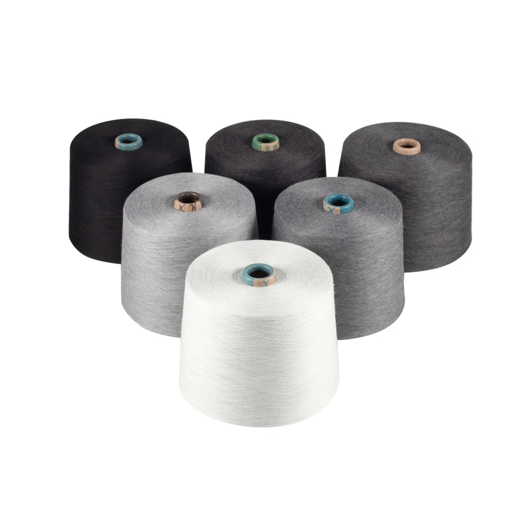 High Quality Recycled/Regenerated Ne30/1 Tc Knitting Cotton Polyester Yarn