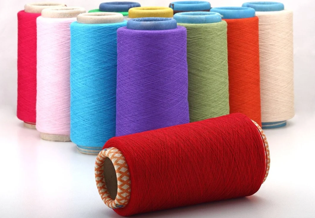 288 Colors Crochet Hand Knitting Blended Yarn for Wholesale Polyester Yarn Combed Cotton Yarn Viscose Filament Yarn Hb Acrylic Yarn