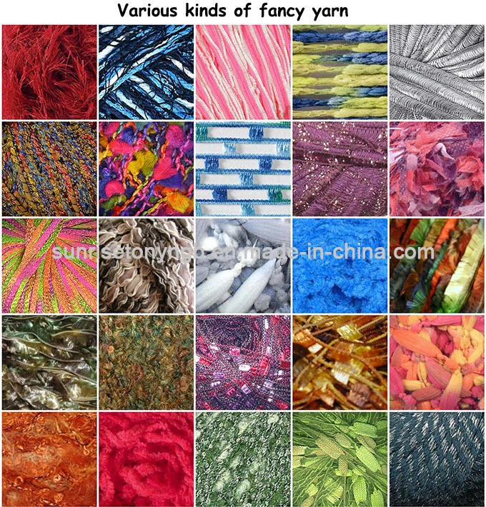 Knitting Pattern Worsted Color Iceland Chenille Crochet Fancy Yarn (FY-001)