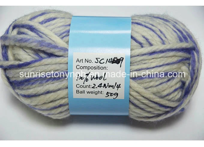 Crochet Colorful Wholesale Machine Knitting Acrylic Wool Yarn (TW-T02)