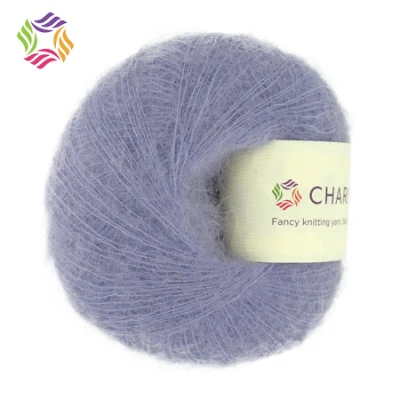 Mohair Yarn Mohair hilo de tejer ganchillo para tejer a mano