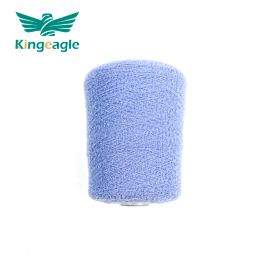 Kingeagle 0.9 100% Nylon Mink Hair Feather Fancy Hilo para tejer a la venta